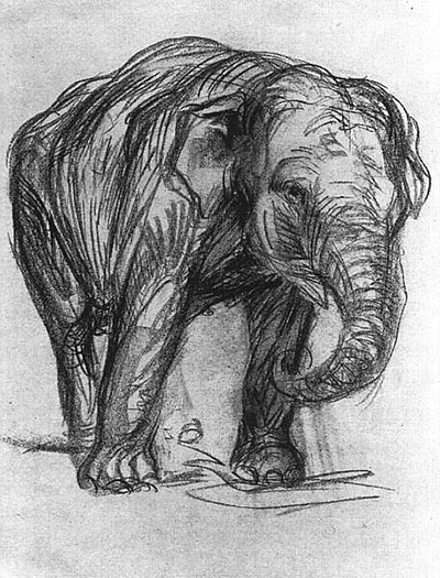 Elefant Franz Marc